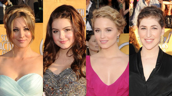 Kaley Cuoco, Mayim Bialik, Diana Agron, Ariel Winter, Braids Kaley Cuoco, Mayim Bialik, Diana Agron, Ariel Winter, Braids
